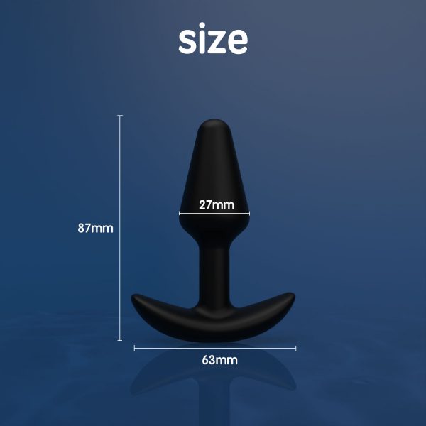 Mini Silicone Butt Plug - Image 4