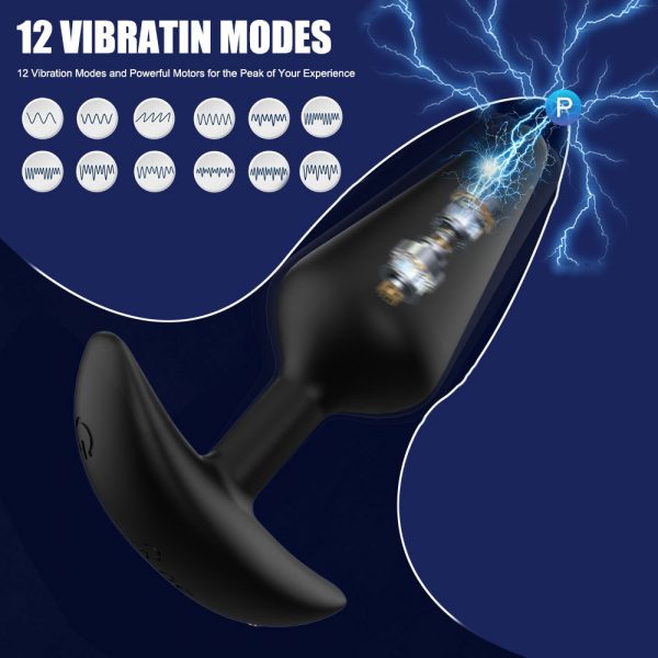 Remote Control Vibrating Anal Plug - Image 2