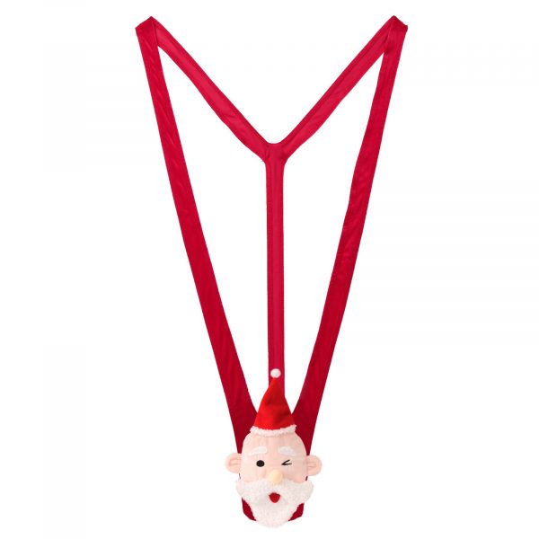 Christmas Santa V-Neck Bodysuit - Image 2