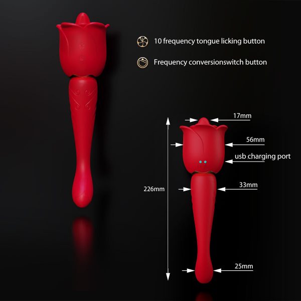 Rose Whisper Clitoral Licking Stimulator - Image 4