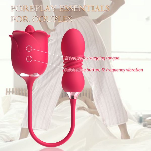 Rose Whisper – Spiral Vibrating Egg - Image 4