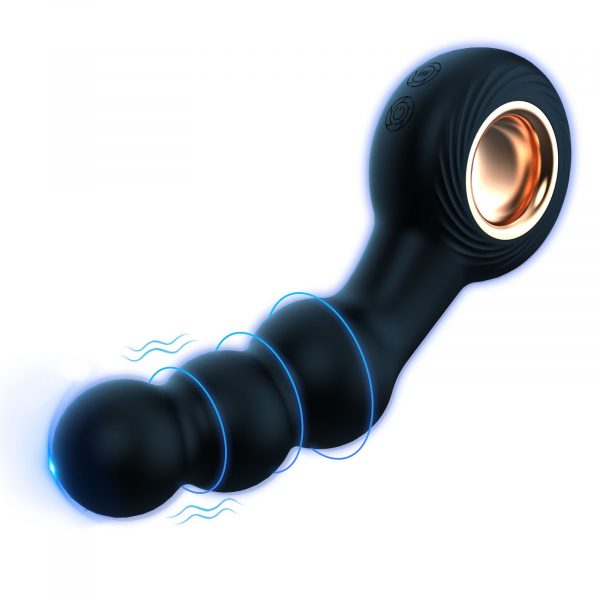 Hurricane Prostate Beaded Vibrating Plug for Men - Image 3