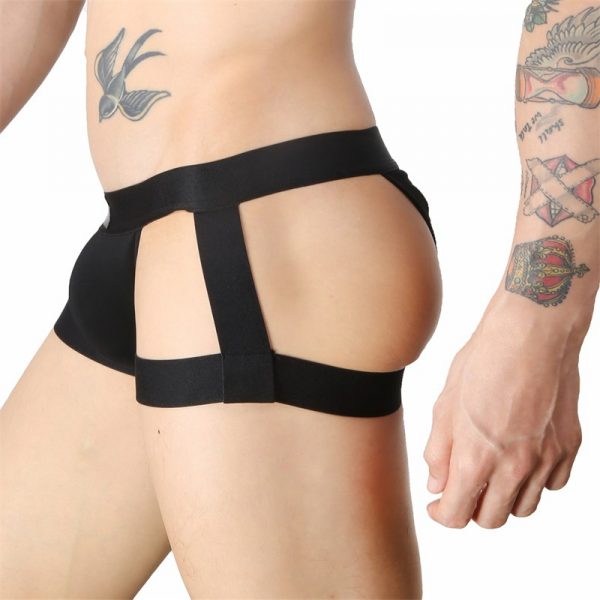 Men's Bondage Briefs with Harness Tank Set - Image 3