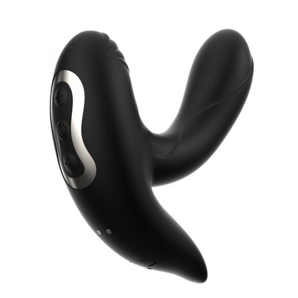 Remote-Controlled Inflatable Vibrating Butt Plug for Men