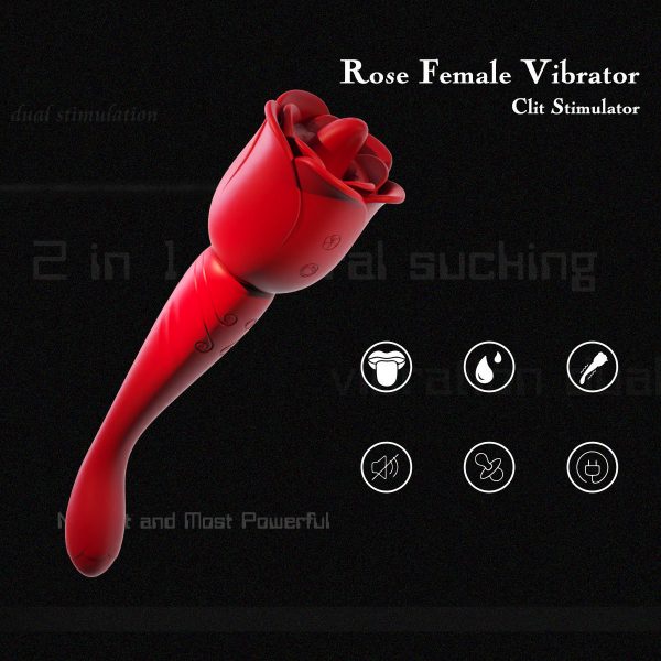Rose Whisper Clitoral Licking Stimulator - Image 3
