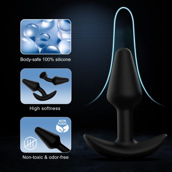 Mini Silicone Butt Plug - Image 3