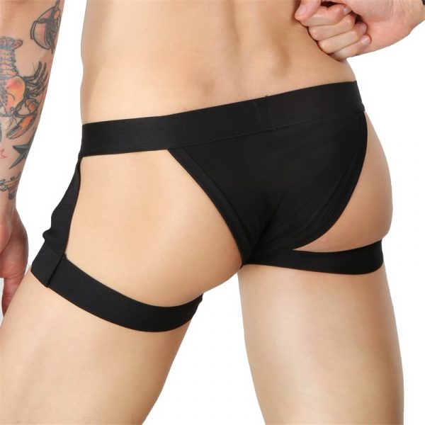 Men's Bondage Briefs with Harness Tank Set - Image 4