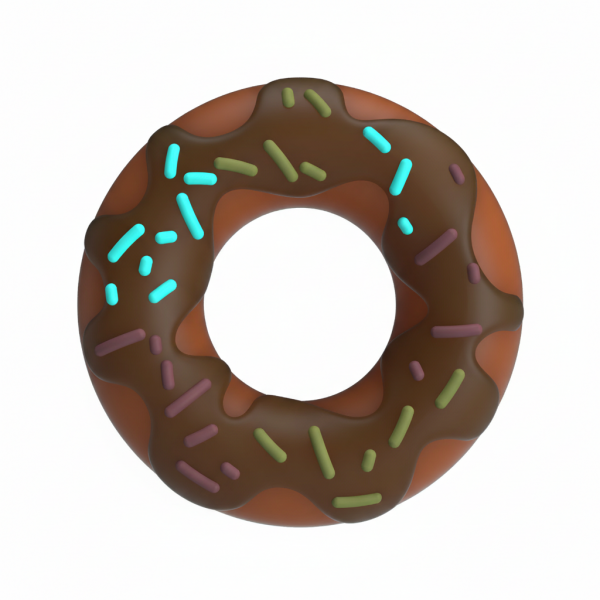 Sweet Donut Silicone Cock Ring - Image 3